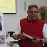 Manuel Menéndez, Responsable de Baristas de Cafés Oquendo, tercer puesto en el Campeonato  Aeropress de Asturias