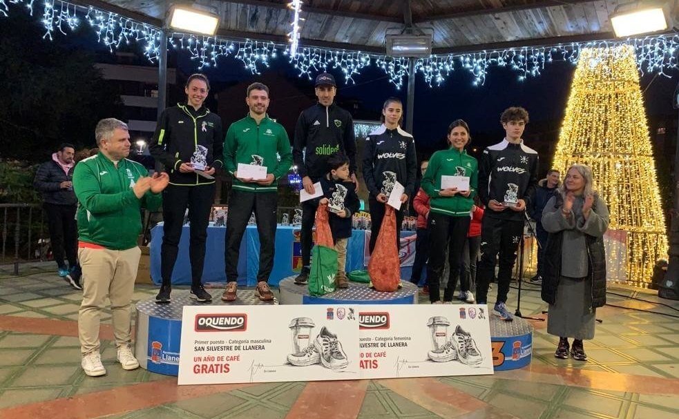 Cafés Oquendo entrega un año de café gratis a los ganadores de la San Silvestre de Llanera Cafés Oquendo entrega un año de café gratis a los ganadores de la San Silvestre de Llanera