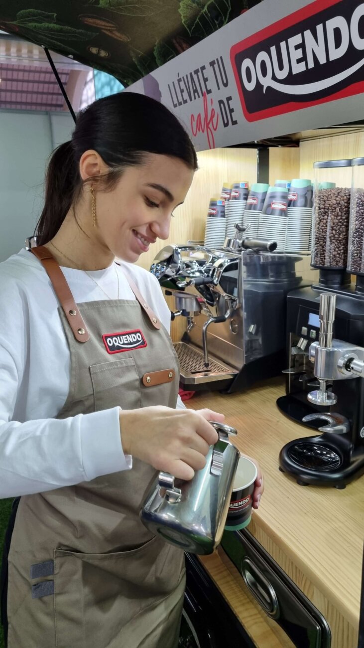 Cafés Oquendo participa en una nueva edición de Salenor con una original APE50