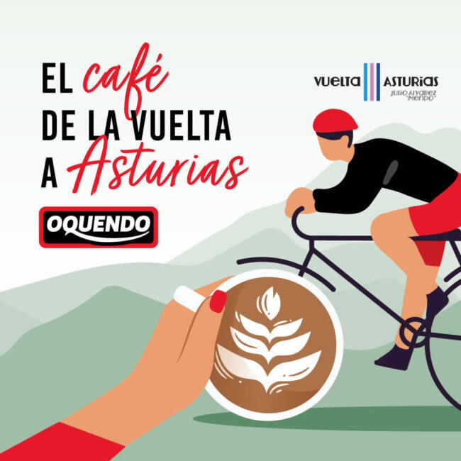 Oquendo, el café oficial de la Vuelta Ciclista a Asturias Oquendo, el café oficial de la Vuelta Ciclista a Asturias