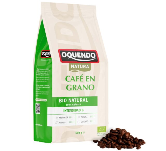 Café 100% Arábica BIO grano 500 g