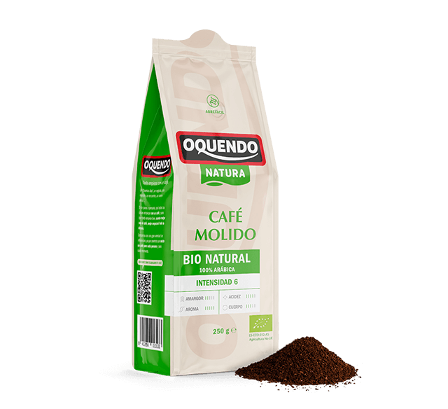 Café 100% Arábica BIO molido 250 g