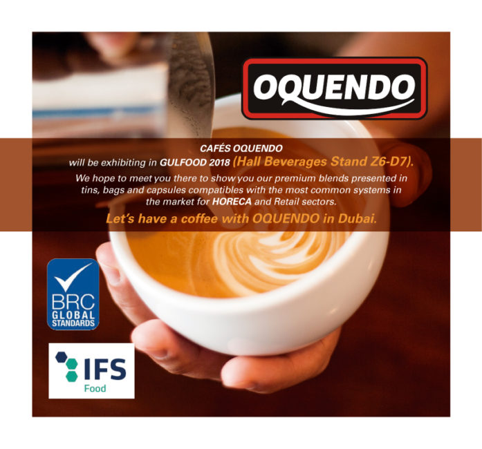 Cafés Oquendo en Gulfood 2018