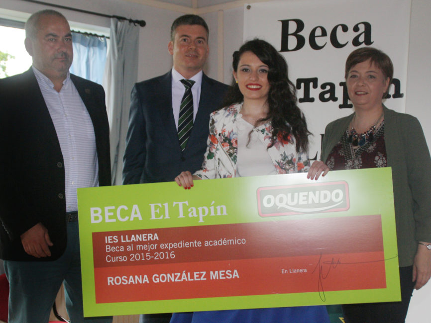 1.500 € de Beca Oquendo al Mejor Expediente Académico