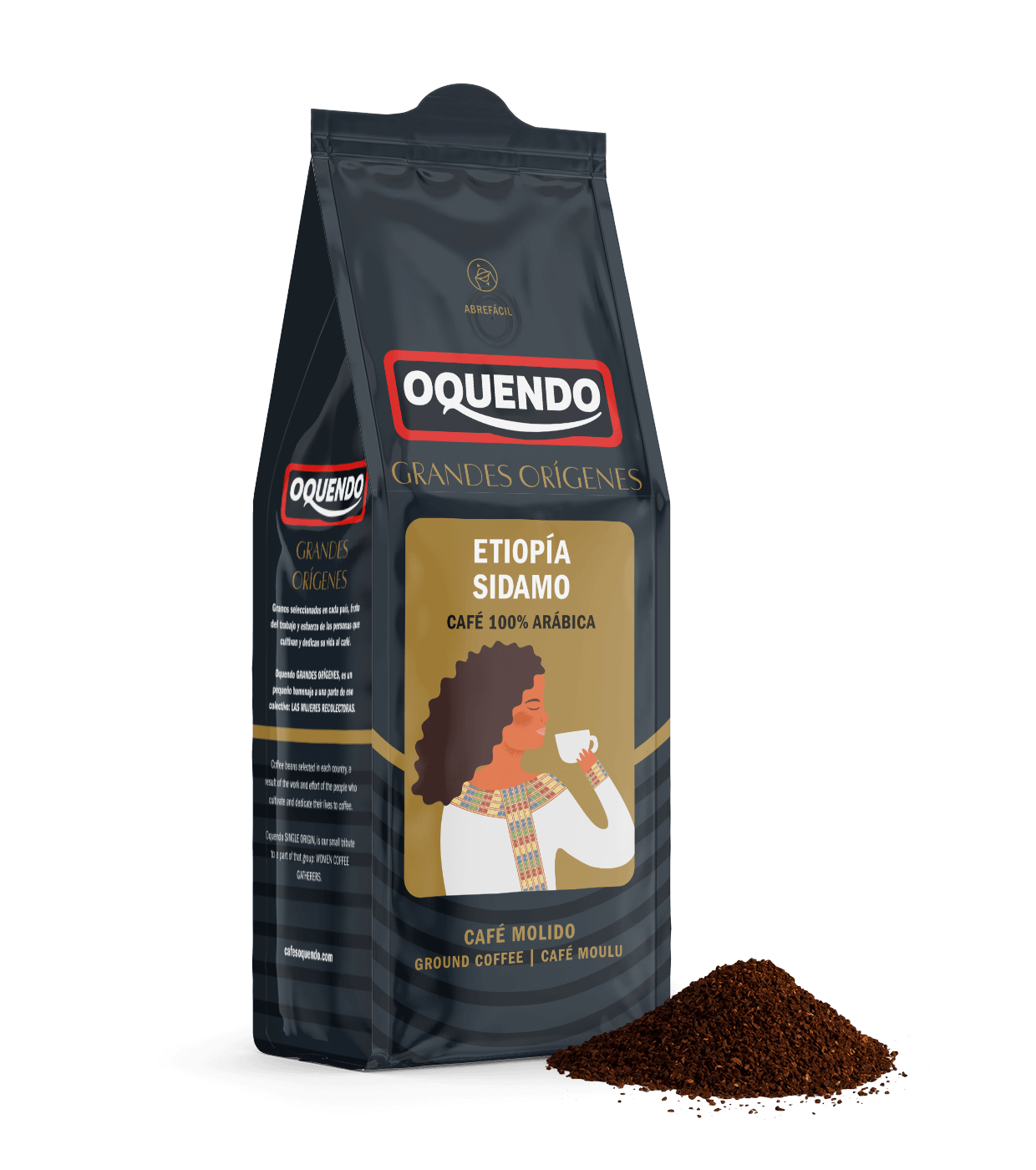 Cafe molido de Etiopia