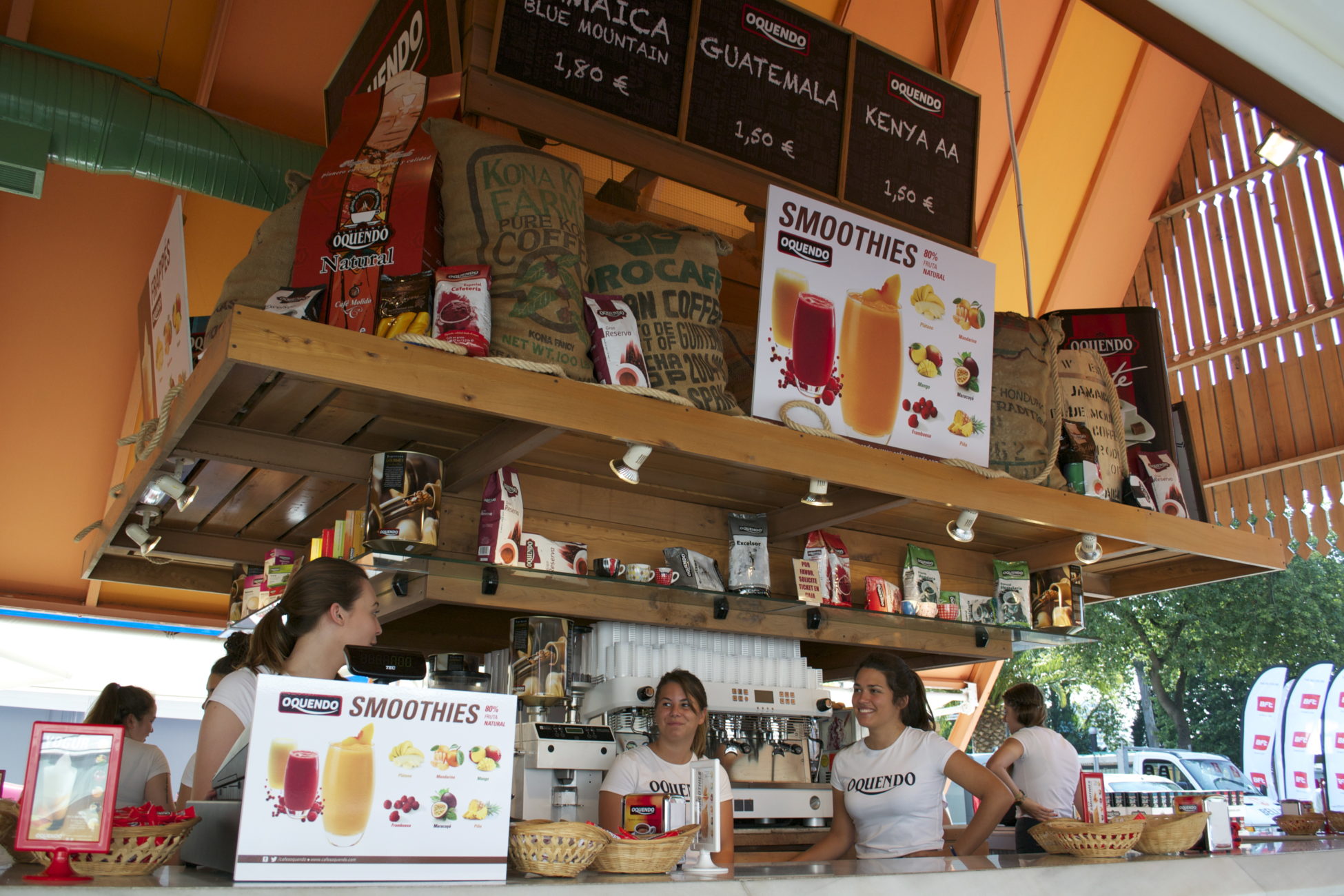 Cafés Oquendo en Fidma 2015