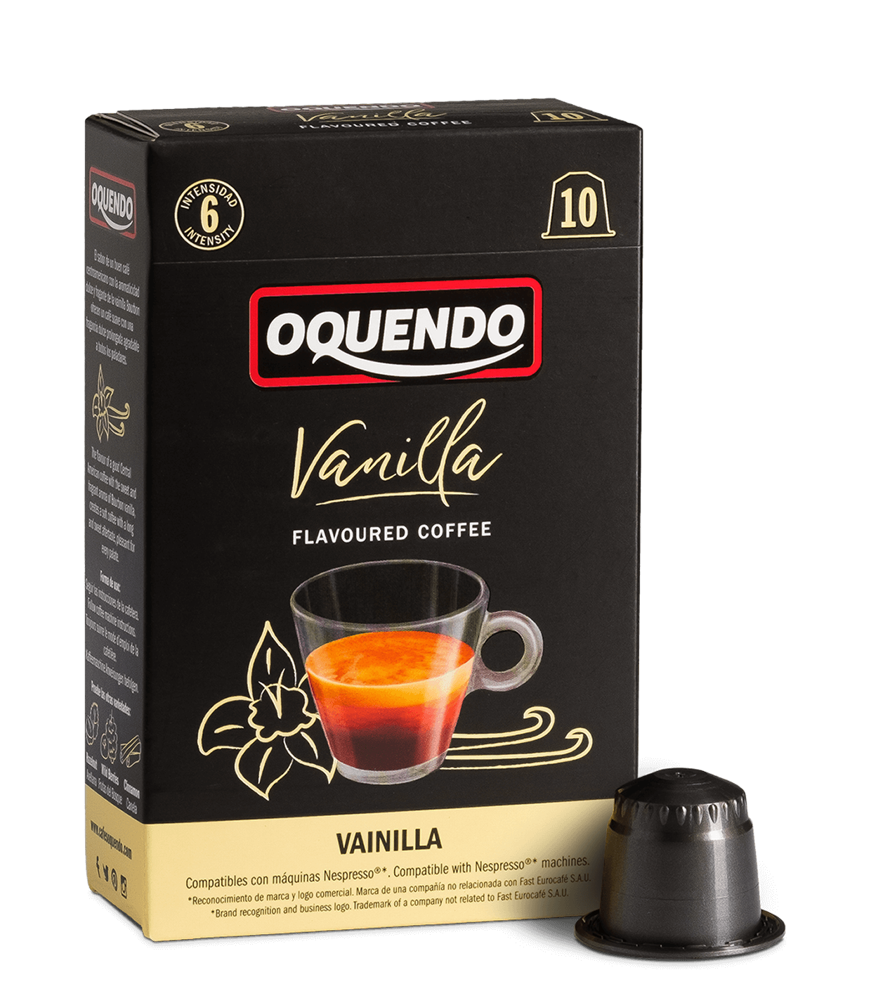 oquendo-20-nespresso-vainilla Capsulas cafe vainilla compatibles Nespresso