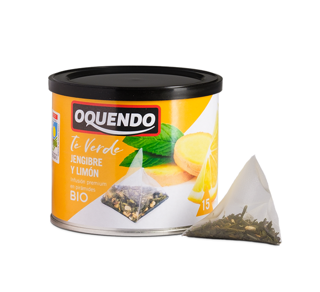 ORGANIC Lemon Ginger Green Tea