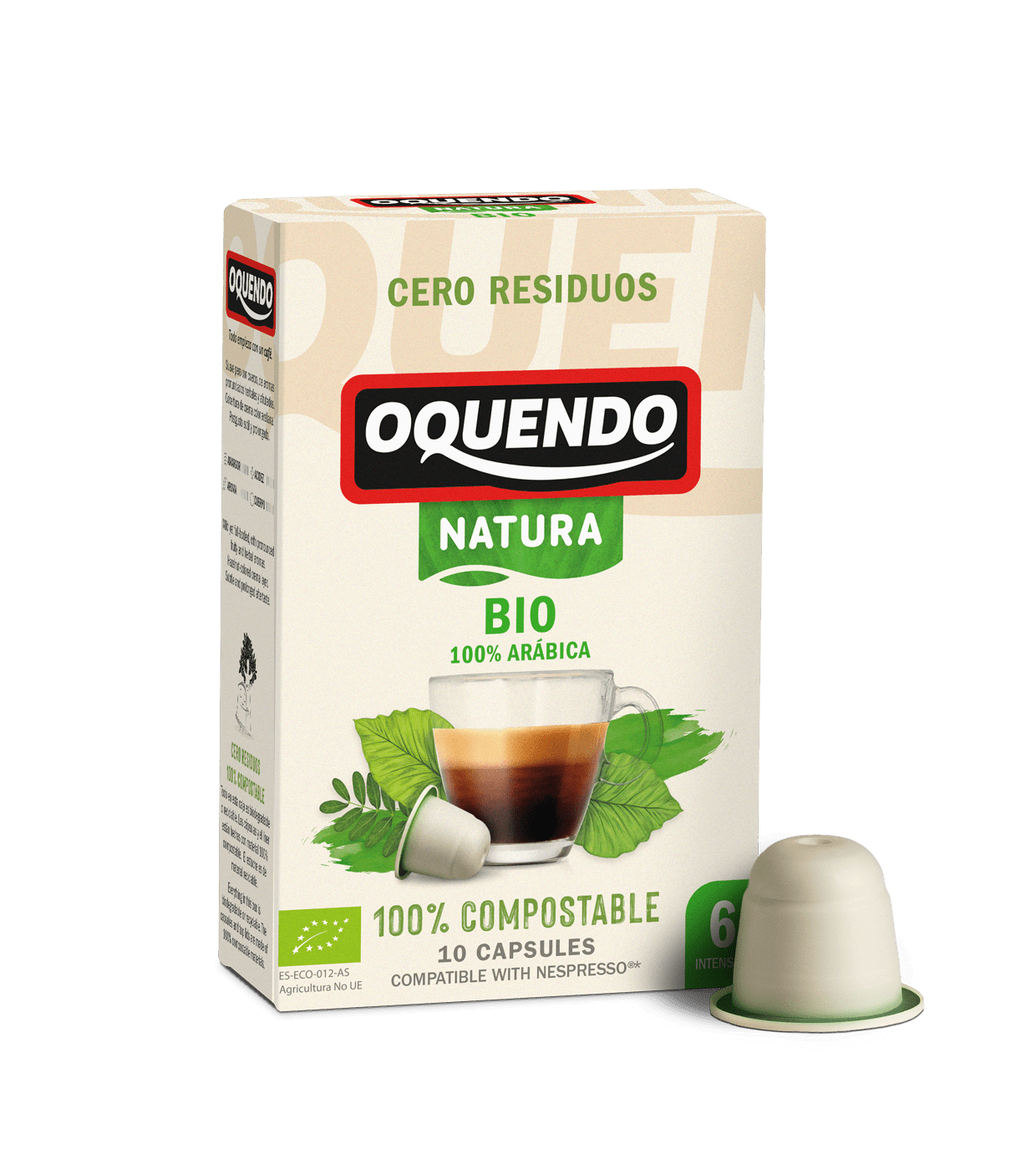 Capsulas cafe bio compatibles Nespresso