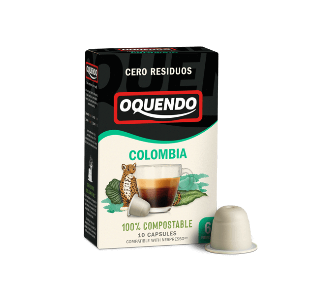 Colombia cápsulas compostables Nespresso