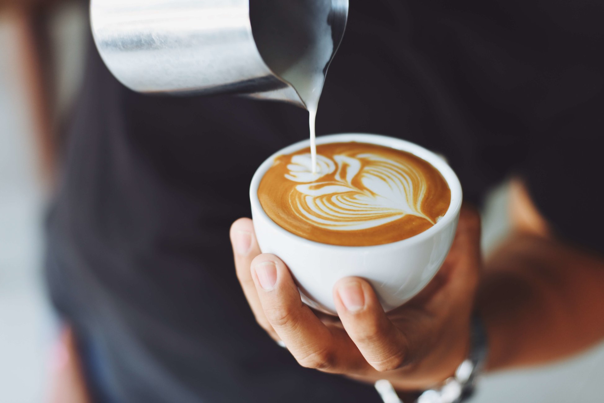 El latte art, el arte de diseñar con café