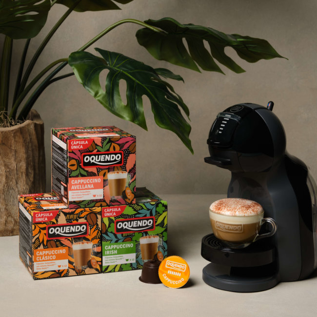 Oquendo reinventa el cappuccino en cápsulas con dos nuevas creaciones Oquendo reinventa el cappuccino en cápsulas con dos nuevas creaciones